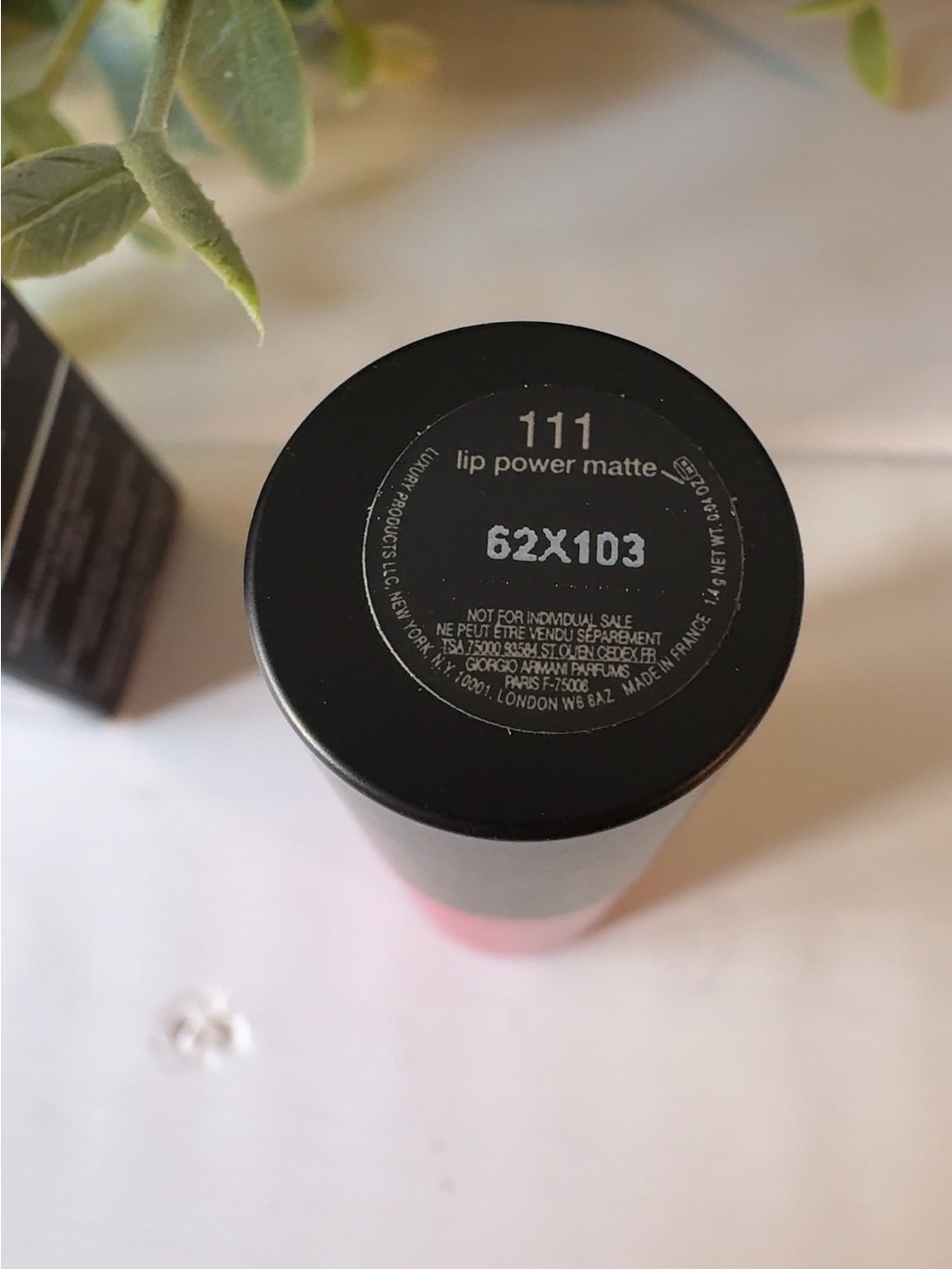 GIORGIO ARMANI LIP POWER MATTE #111 TRUE LIPSTICK - Picture 3 of 5